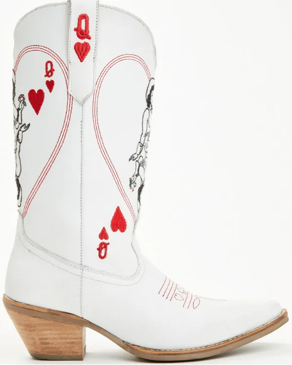 Queen A Hearts Boot