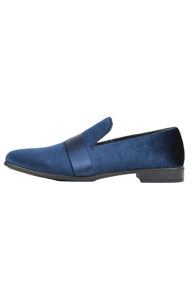 "Knight" Navy Tuxedo Shoes