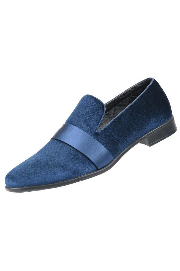 "Knight" Navy Tuxedo Shoes