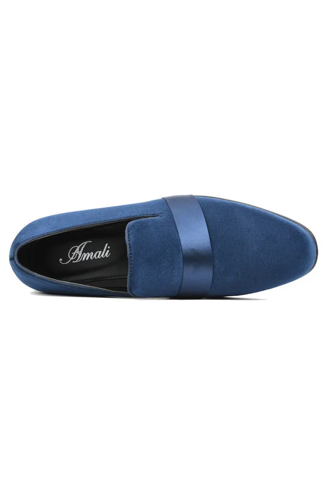 "Knight" Navy Tuxedo Shoes