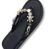 "ROCKER CHIC"  - INTERCHANGEABLE WOMEN'S SANDAL SNAP