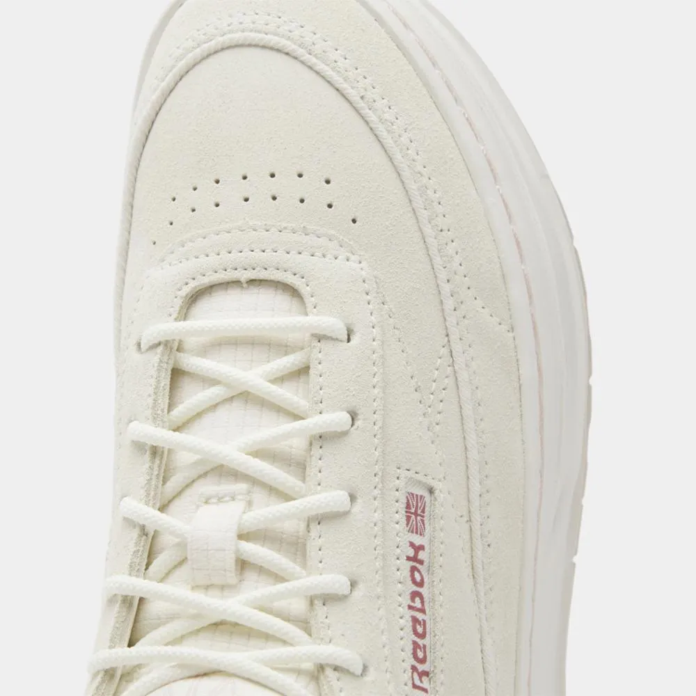 Reebok Footwear Women Club C Geo Mid Women's Shoes R/CHALK/STUC