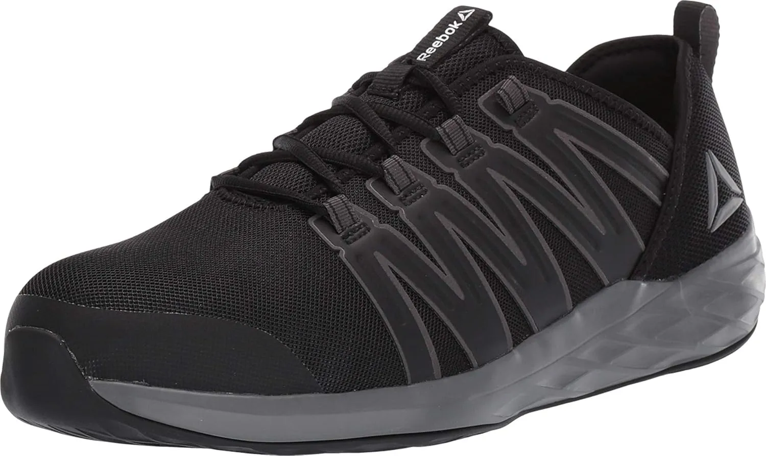 Reebok Work Men's Reebok Astroride Work Steel Toe Slip Resistant Shoe, Black, 9 Wide