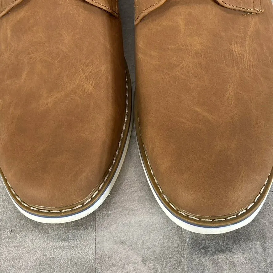 RESERVED FOOTWEAR NEW YORK Men's Cognac Vertigo Lace-Up Oxford Shoes SZ 9