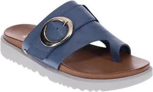 Revere Biscay Womens Sandals - Premium Leather, Toe Post Slide Sandals, Adjustable Straps, Arch Support, Shock-Absorbing, Stylish & Comfortable for Travel & Daily Wear