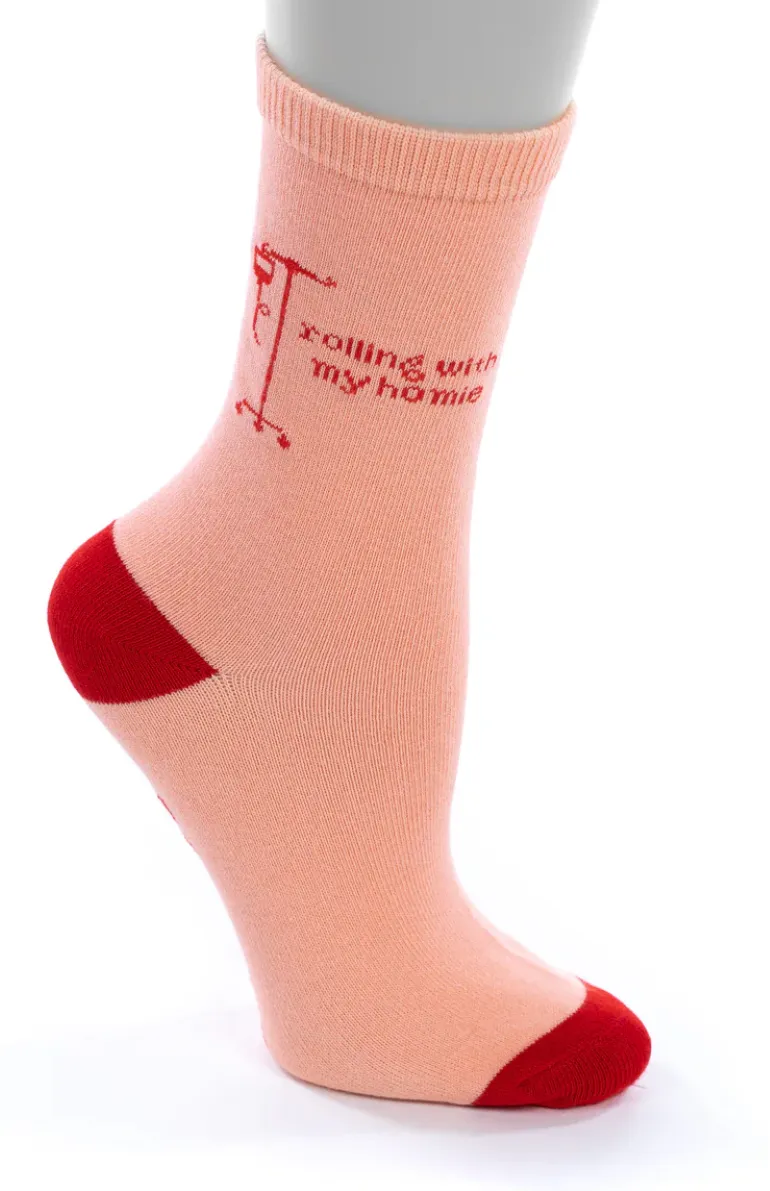 Rolling With My Homie Crew Socks
