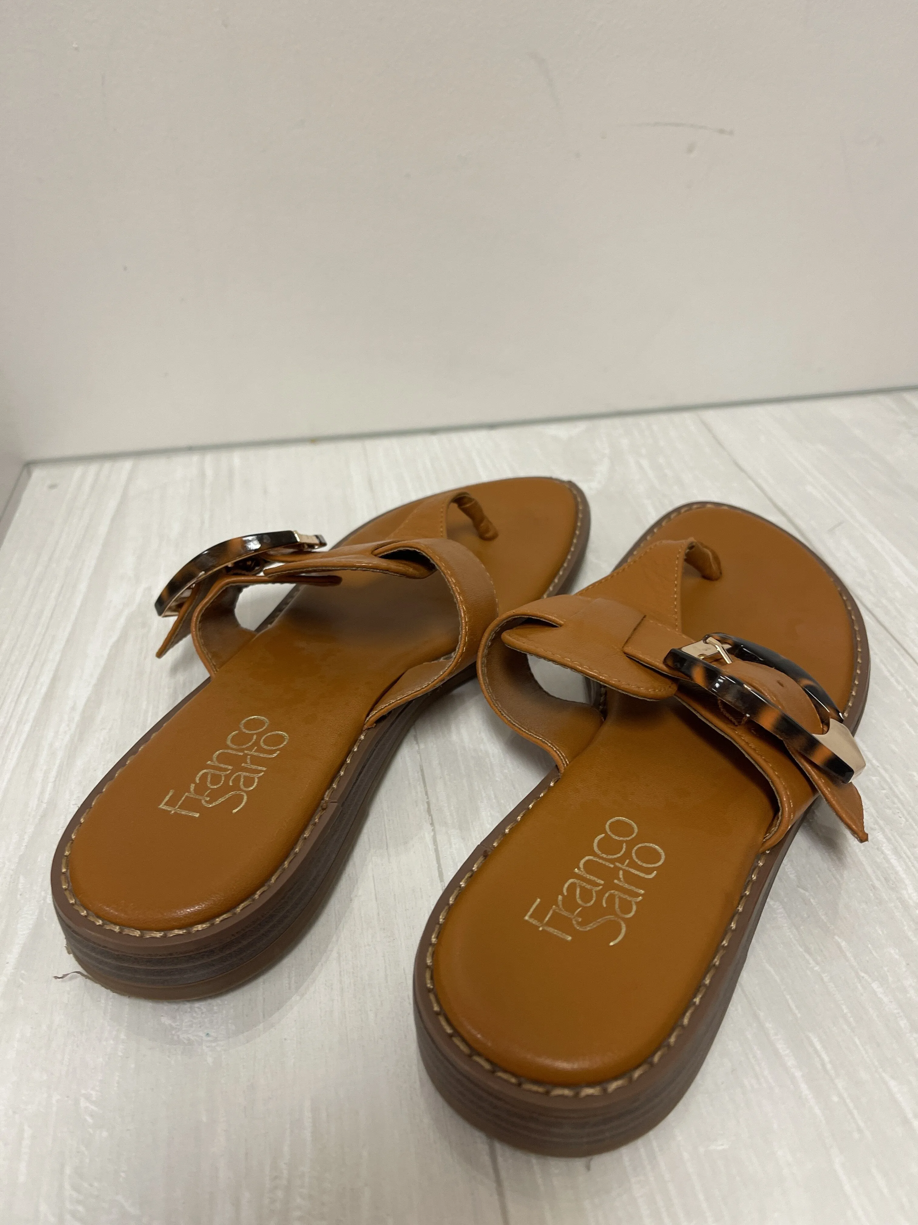 Sandals Flip Flops By Franco Sarto  Size: 7