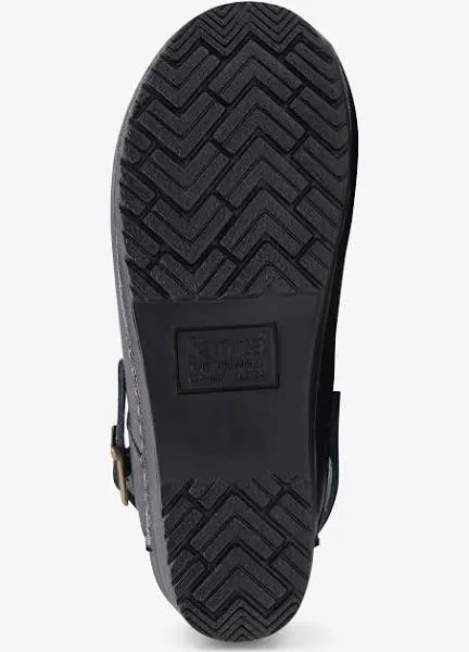 Sanita Black Ingrid Open Back Shoes
