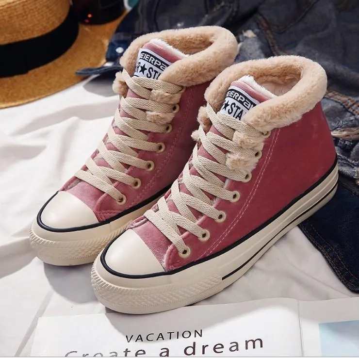Shoes - Hot Sale Women Velvet Canvas Shoes(Buy 2, second one 10% off)