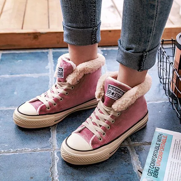 Shoes - Hot Sale Women Velvet Canvas Shoes(Buy 2, second one 10% off)