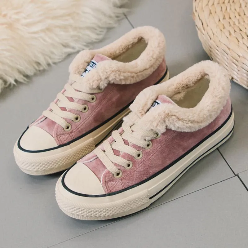 Shoes - Hot Sale Women Velvet Canvas Shoes(Buy 2, second one 10% off)