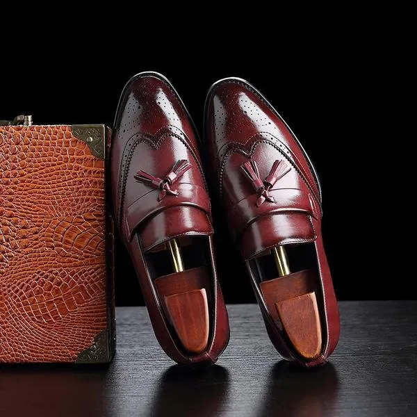 Shoes - New Men's Tassel Brogue Shoes