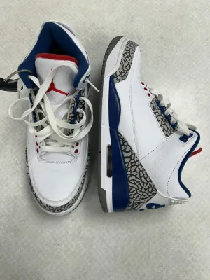 Shoes Sneakers By Nike In Blue & Red & White, Size:9