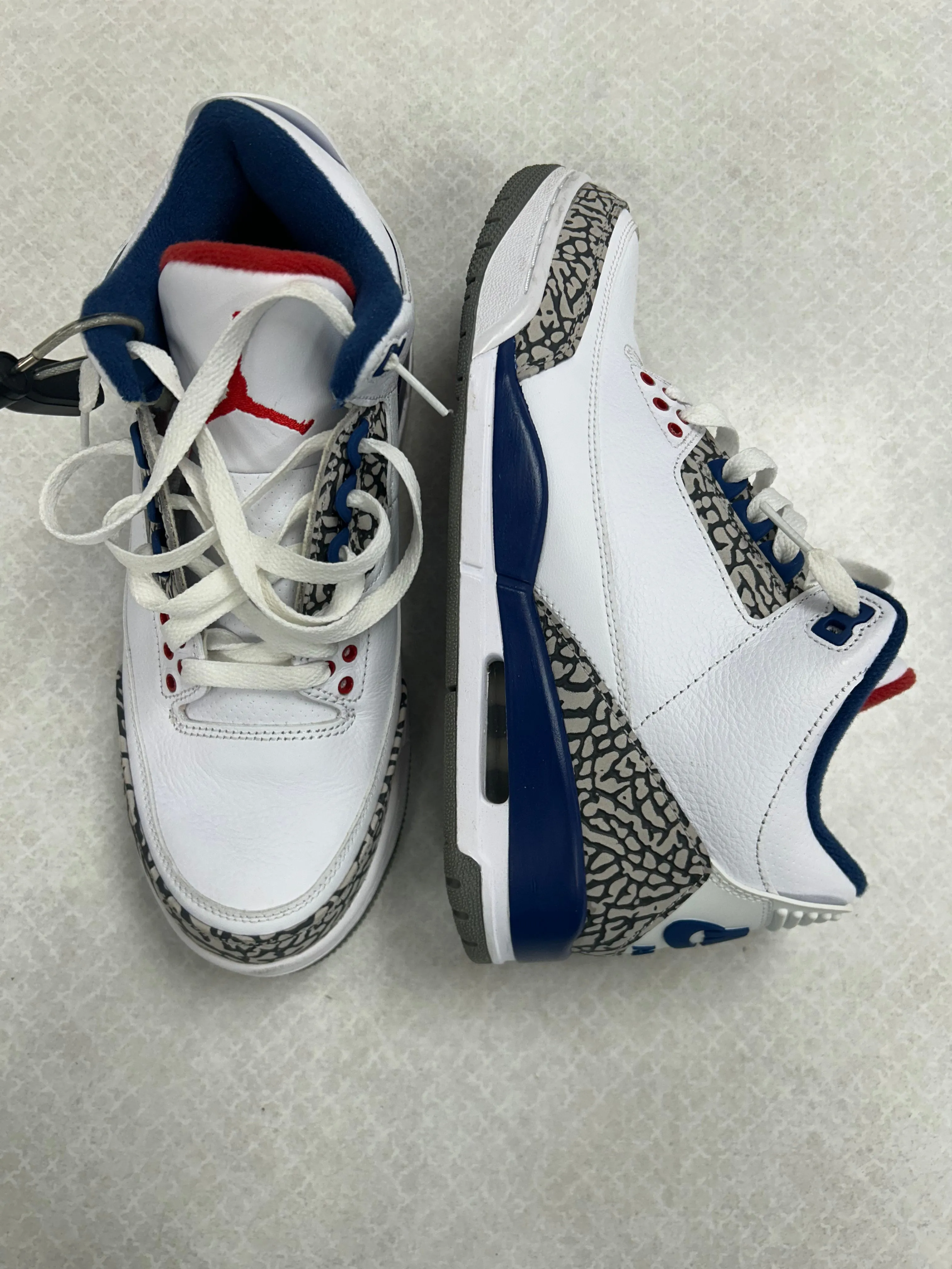 Shoes Sneakers By Nike In Blue & Red & White, Size:9