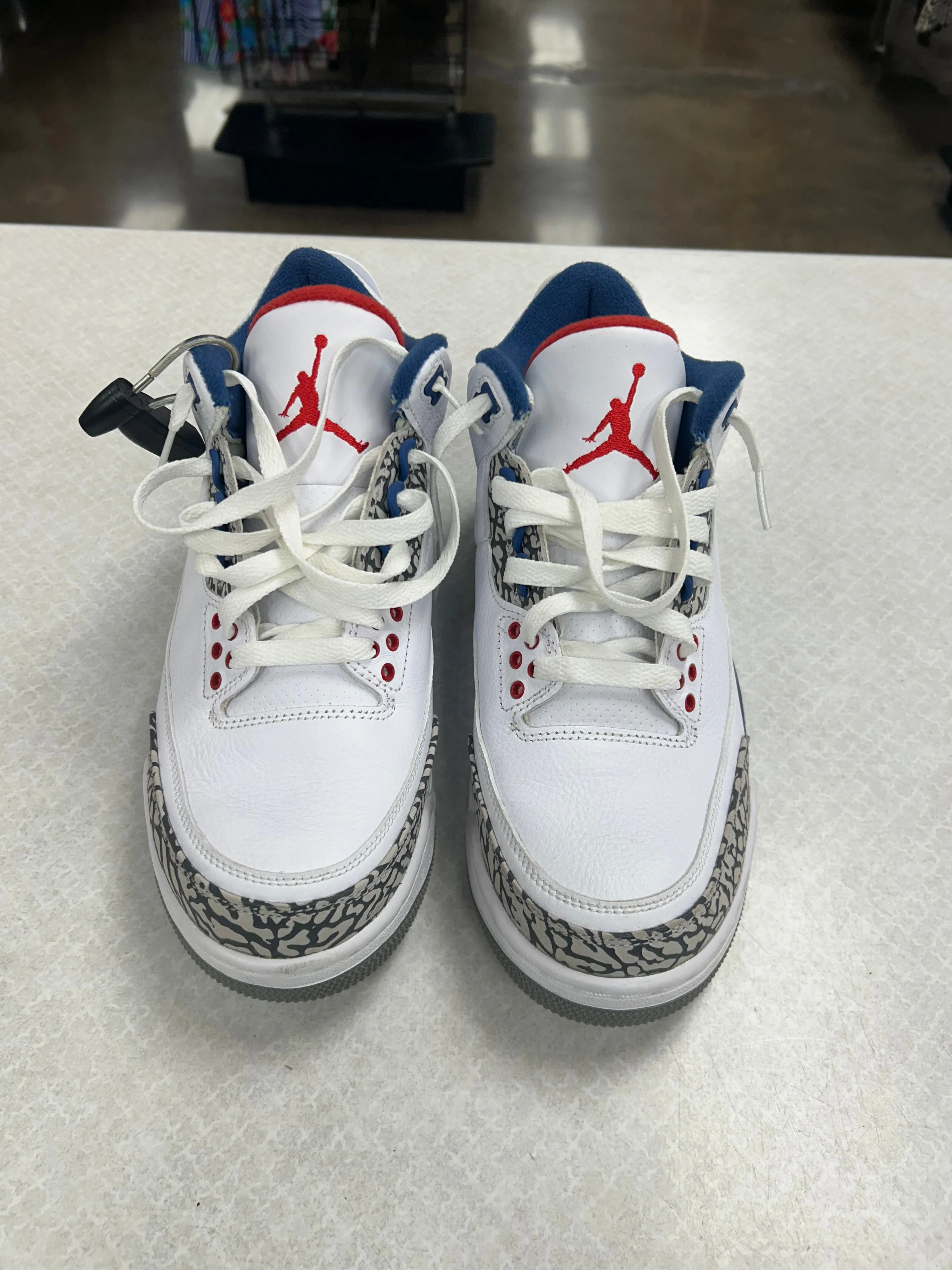 Shoes Sneakers By Nike In Blue & Red & White, Size:9