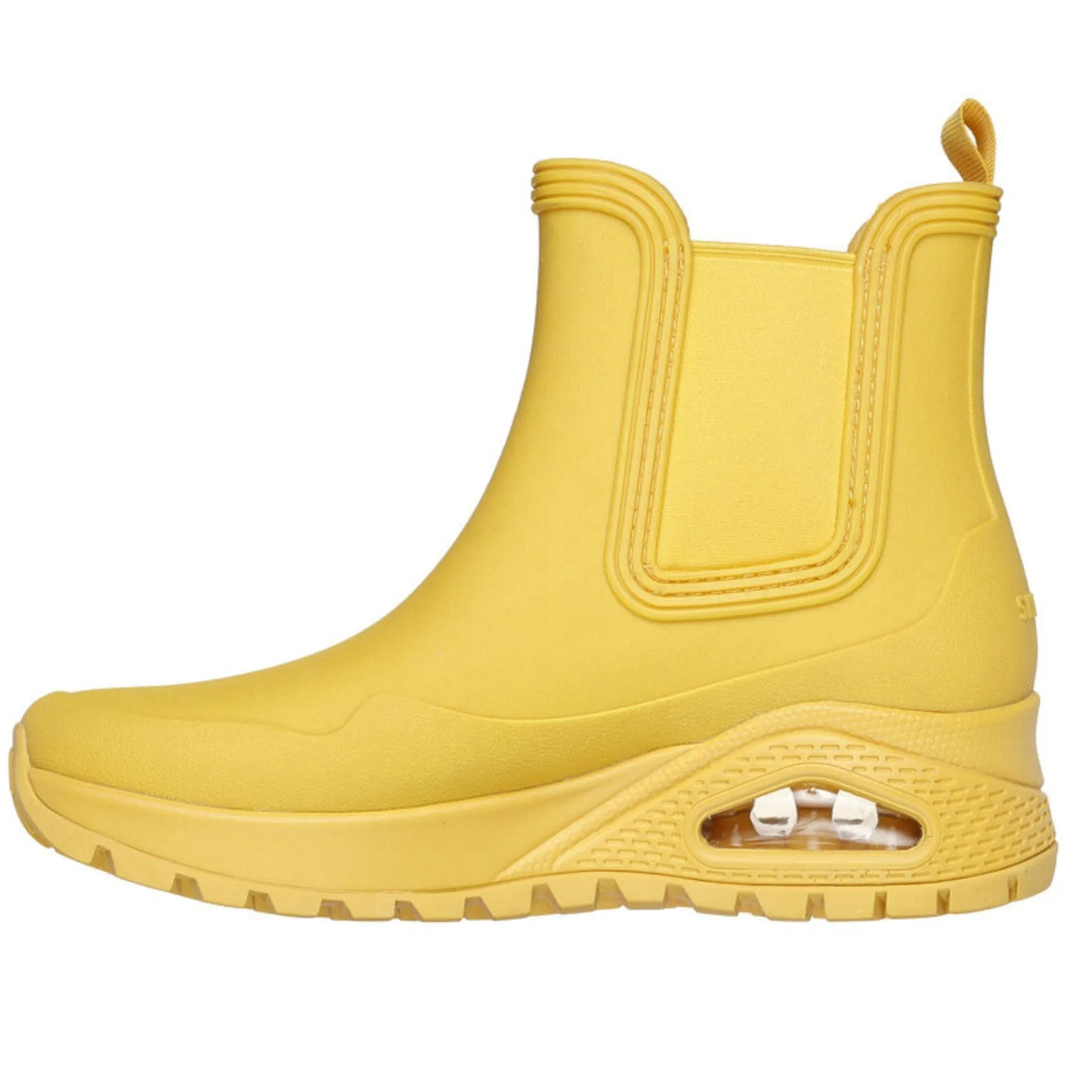 Skechers Women's 177183 Uno Rugged-Dancing N The Rain Yellow Casual Boots