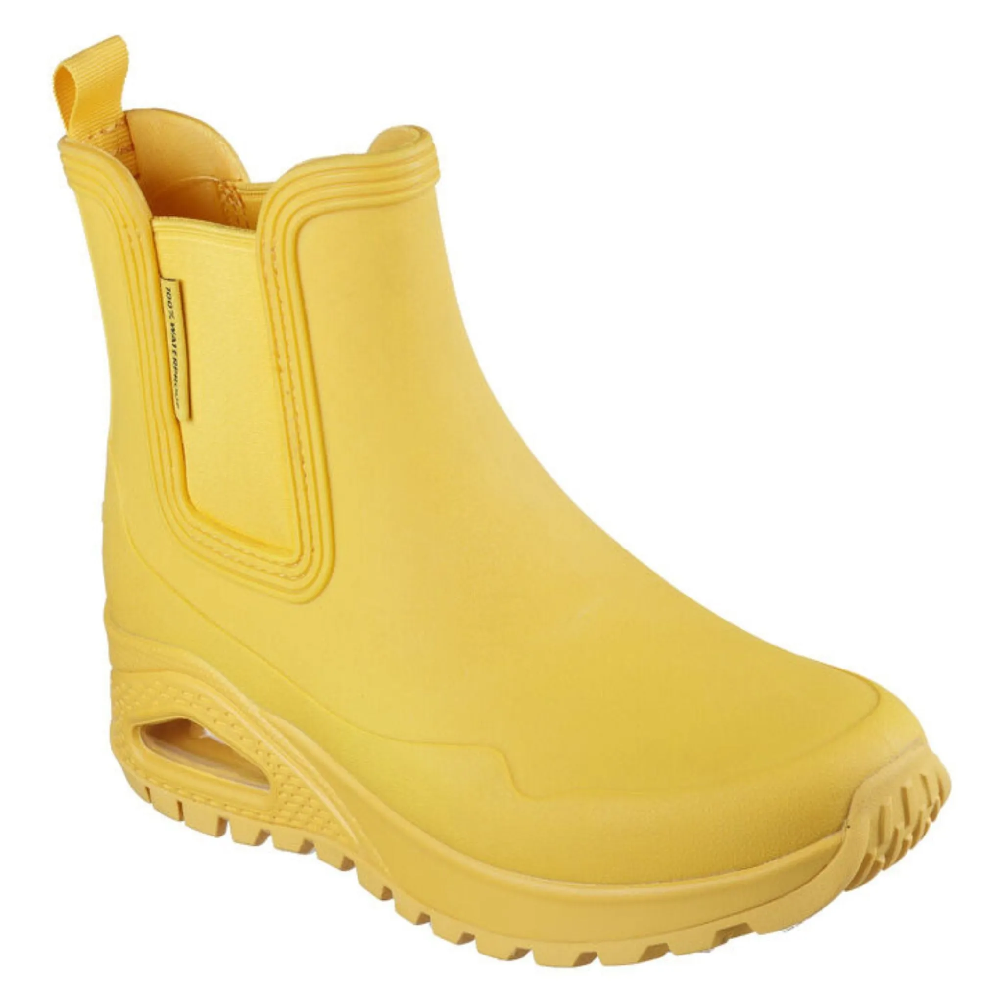 Skechers Women's 177183 Uno Rugged-Dancing N The Rain Yellow Casual Boots