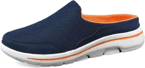 Slip On Clogs for Women Men Breathable Summer Orthotic Walking Slippers Casual Slip on Mesh Loafer Sneakers Lightweight Open Back Shoes Comfort Walking Sandal