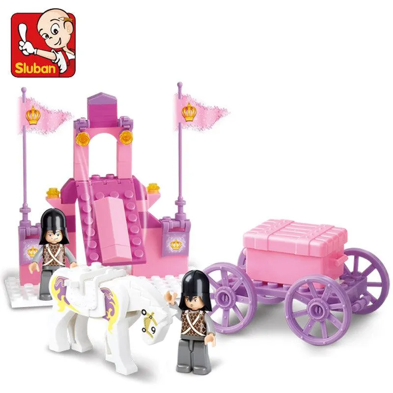 Sluban Girl's Dream Royal Carriage Building Block for Ages 6 