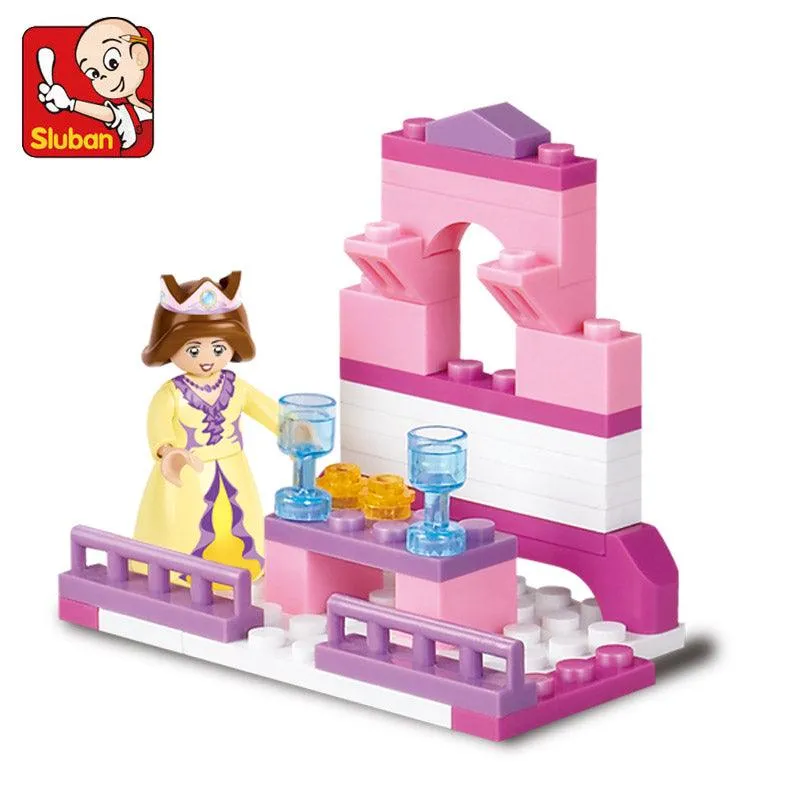 Sluban Girl's Dream Royal Carriage Building Block for Ages 6 