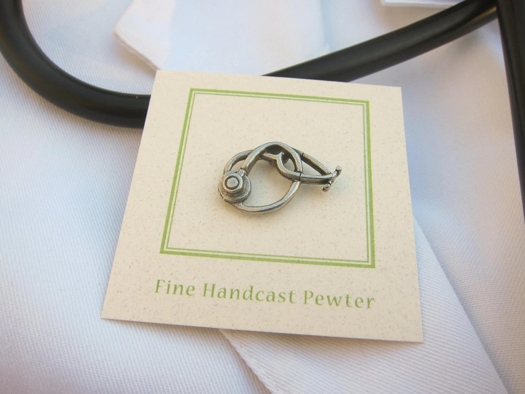 Stethoscope Lapel Pin