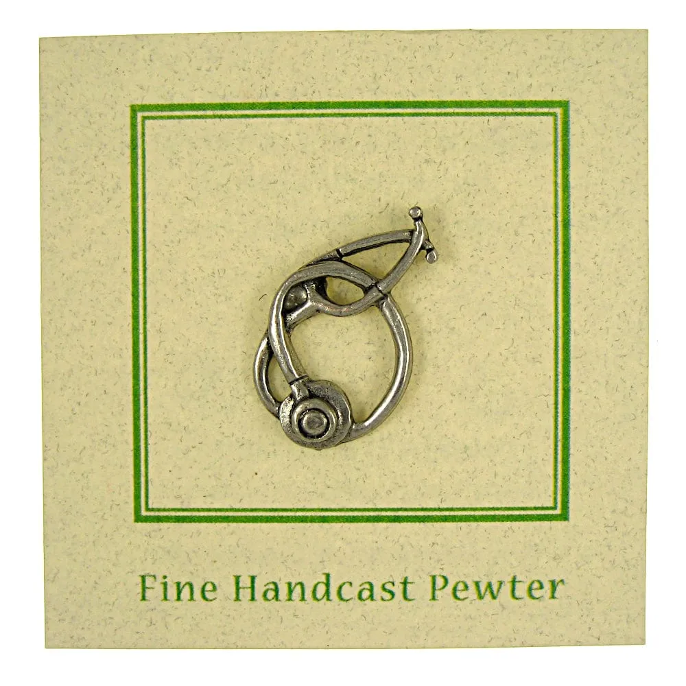 Stethoscope Lapel Pin