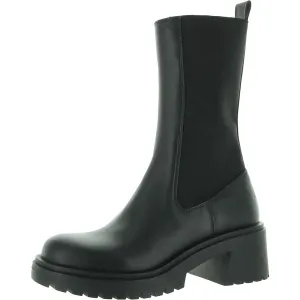 Steve Madden Women's Hesitant Mid Calf Boots, Black, 7.5