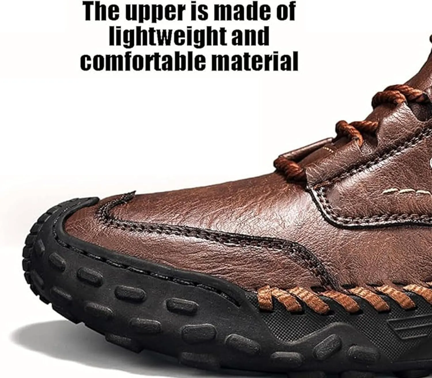 Tanner Shoes Men, Tanner Leather, Lightweight, Comfortable, Casual, Men's, Driving, for Travel, Mountaineering