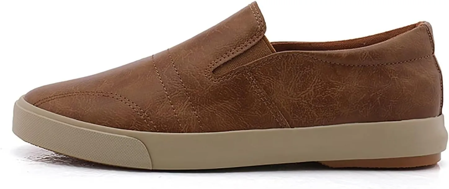 TERBOFIN Slip On Loafers for Men Lightweight Casual Walking Shoes Comfortable Sneakers for Male Leisure Business Work Office Dress
