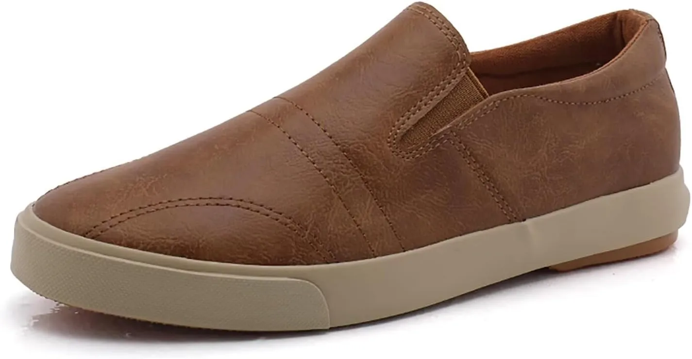 TERBOFIN Slip On Loafers for Men Lightweight Casual Walking Shoes Comfortable Sneakers for Male Leisure Business Work Office Dress