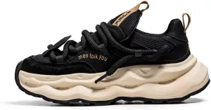 Thick Soles Increase Men's Sports Shoes Trend net Surface Breathable Daddy Shoes Personality Fried Street Men's Shoes