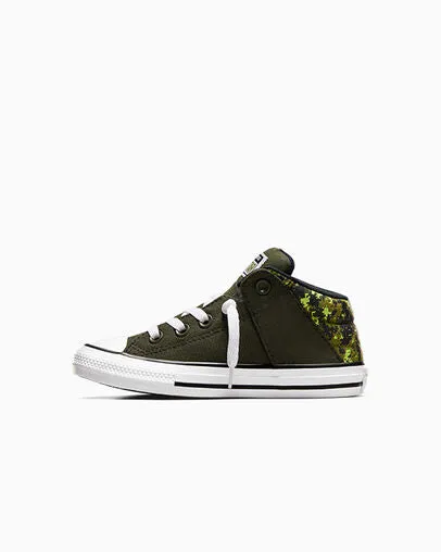 Toddler Chuck Taylor Axel Digi Camo Mid - Forest Shelter, Grassy & White