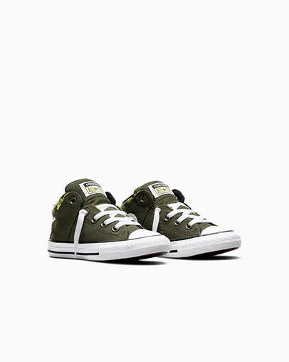 Toddler Chuck Taylor Axel Digi Camo Mid - Forest Shelter, Grassy & White