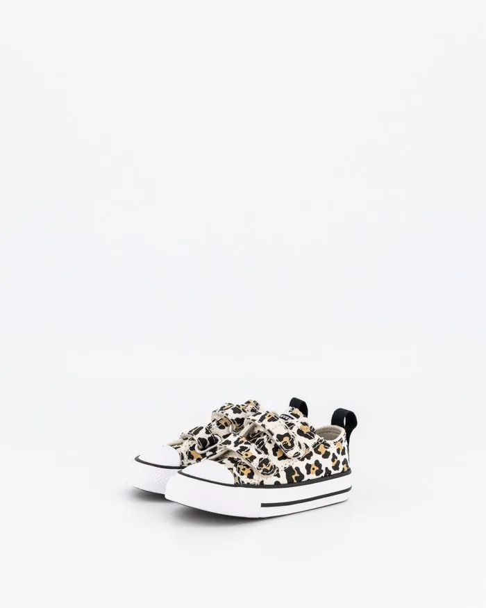 Toddler Chuck taylor Leopard Love 2V Low | Driftwood/Black/White