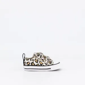 Toddler Chuck taylor Leopard Love 2V Low | Driftwood/Black/White