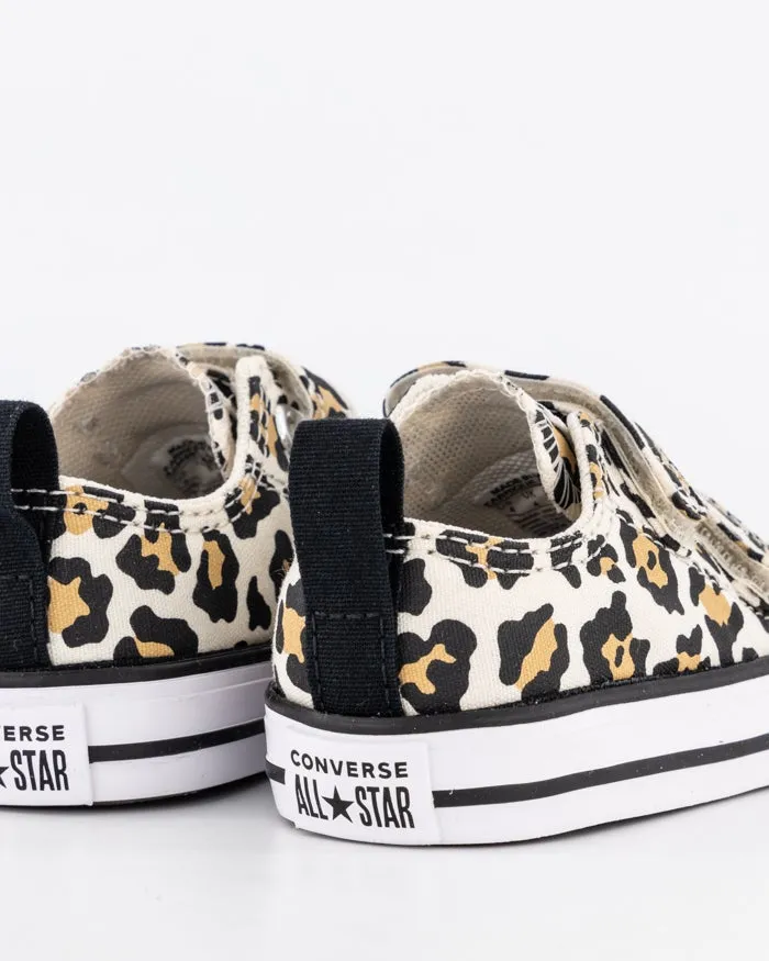 Toddler Chuck taylor Leopard Love 2V Low | Driftwood/Black/White