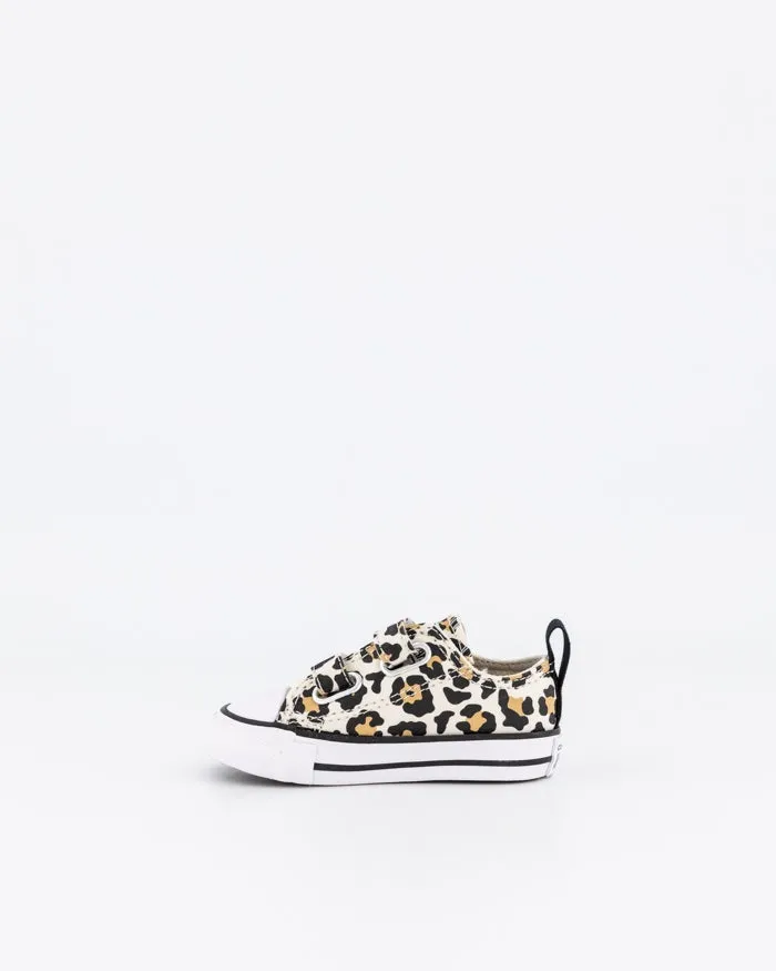 Toddler Chuck taylor Leopard Love 2V Low | Driftwood/Black/White