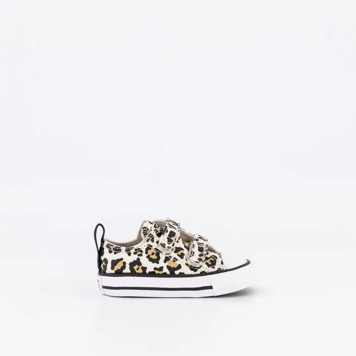 Toddler Chuck taylor Leopard Love 2V Low | Driftwood/Black/White