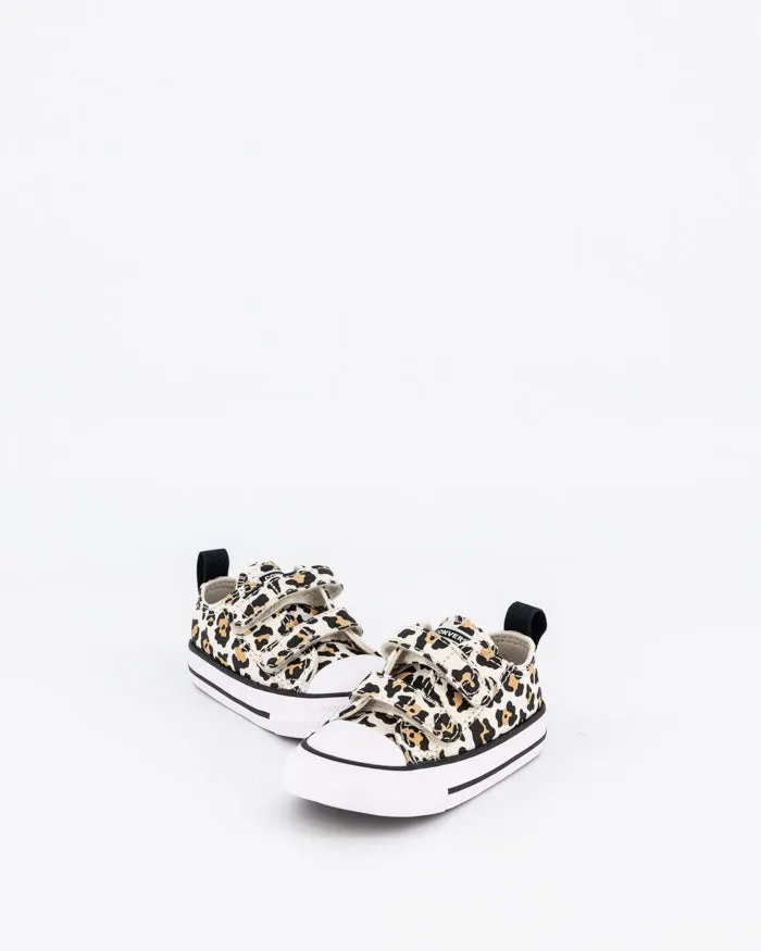 Toddler Chuck taylor Leopard Love 2V Low | Driftwood/Black/White