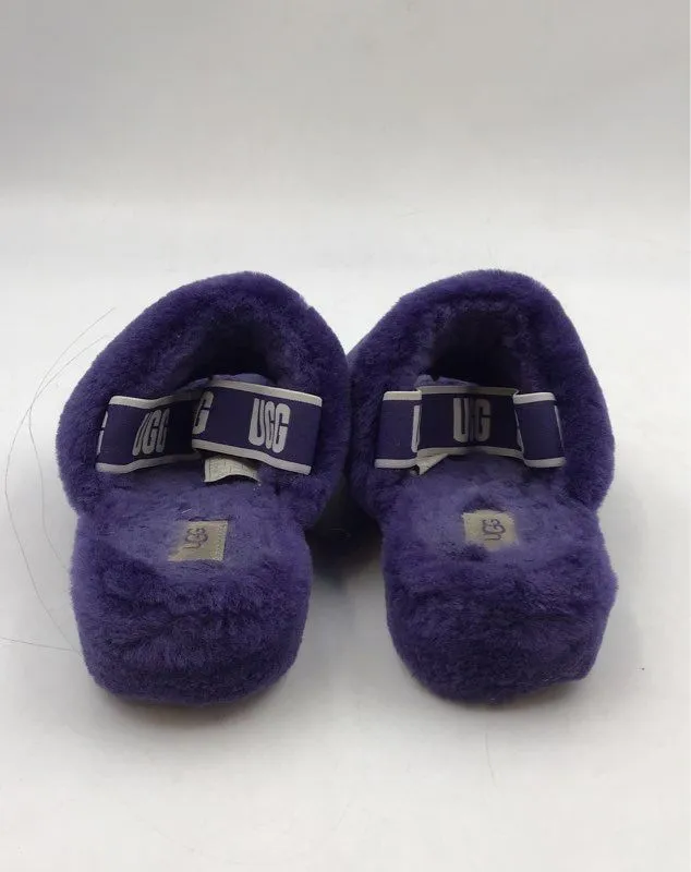 UGG Women's Fluff Yeah 1095119 Purple Slip-On Slide Slippers - Size 9