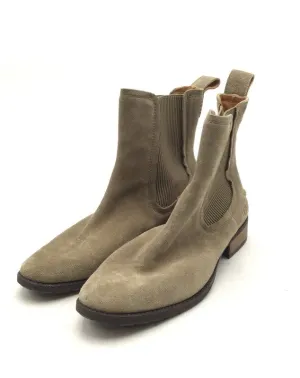 UGG Women's Hillhurst 1095393 Beige Ankle Chelsea Boots - Size 9