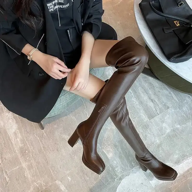 USS Shoes Karine Women's Over the knee Boots