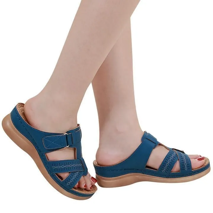 Vanccy Premium Vintage Orthopedic Open Toe Sandal