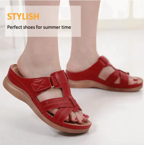 Vanccy Premium Vintage Orthopedic Open Toe Sandal