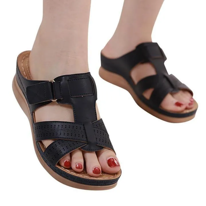 Vanccy Premium Vintage Orthopedic Open Toe Sandal