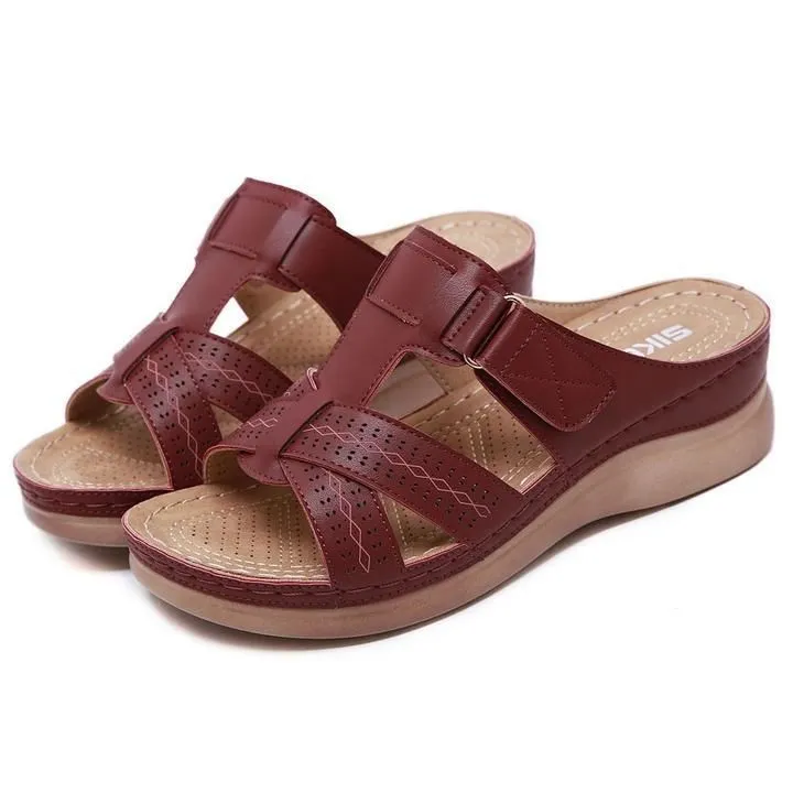Vanccy Premium Vintage Orthopedic Open Toe Sandal