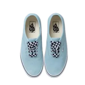 Vans Authentic Platform VN0A3AV8S1X1 Men's Blue Checkerboard Sneaker Shoes FB181