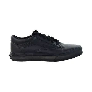 Vans Old Skool Big Kids' Shoes Black Mono