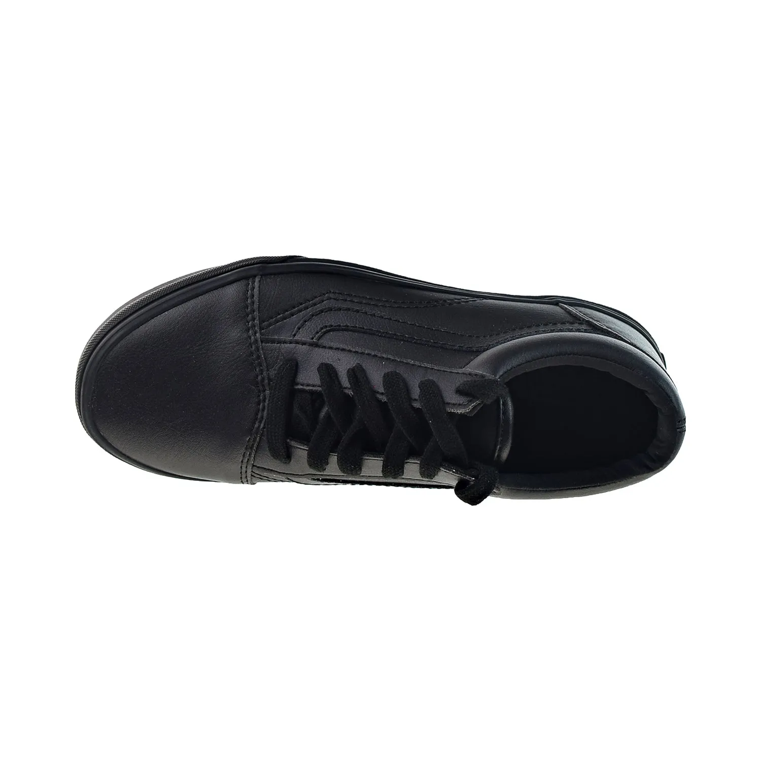 Vans Old Skool Big Kids' Shoes Black Mono