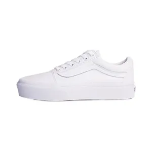 Vans Women's Old Skool Platform - True White